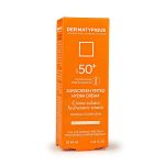 کرم ضدآفتاب رنگی هیدرا درماتیپیک بژ طبیعی SPF50+ حجم ۵۰ میلیلیتر