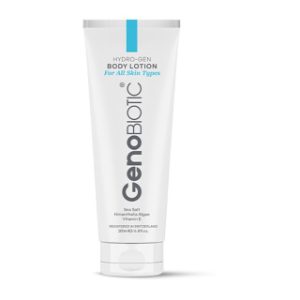 لوسیون بدن هیدرو-ژن ژنوبایوتیک | آبرسان ۲۴ ساعته و نرم‌کننده | Genobiotic Body Lotion