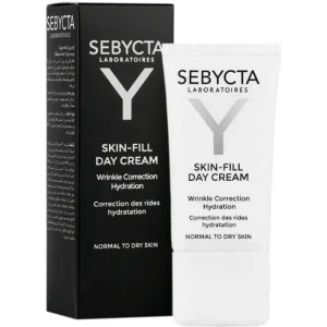 کرم روز پرکننده چروک سبیکتا | آبرسان و جوان‌کننده پوست نرمال تا خشک | Sebycta Skin-Fill Day Cream