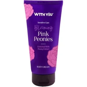 کرم دست ویت یو گل پیونی | مرطوب‌کننده و ضدحساسیت پوست حساس | With You Pink Peonies Hand Cream