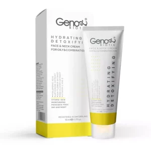 کرم رطوبت رسان و دتوکسیفای کننده ژنوبایوتیک | کنترل چربی و آبرسانی | Genobiotic Hydrating Cream