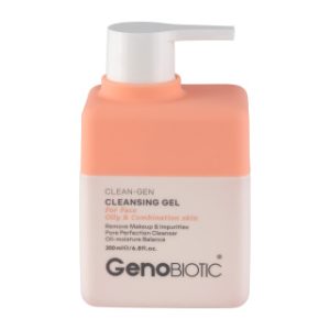 ژل شستشوی صورت ژنوبایوتیک Clean-Gen | کنترل چربی و پاکسازی عمیق | Genobiotic Cleansing Gel