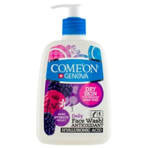 ژل شستشوی صورت کامان Geneva | مناسب پوست خشک و حساس | Come'on Face Wash