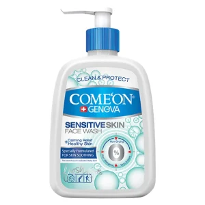 ژل شستشوی صورت کامان Geneva | مناسب پوست حساس و خشک | Come'on Face Wash