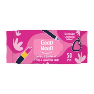 دستمال مرطوب پاک‌کننده آرایش گود مود | مناسب پوست خشک و حساس | Good Mood Makeup Remover