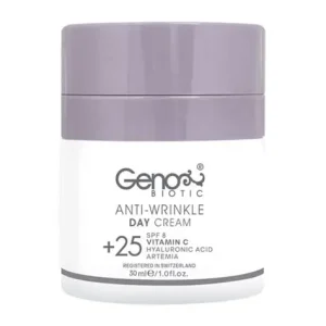 کرم ضد چروک روز ژنوبایوتیک +25 | ضدآفتاب و آبرسان روزانه | Genobiotic Day Cream