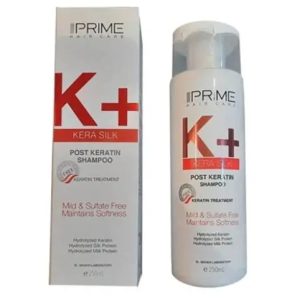 شامپو موهای کراتینه شده پریم K+ Kera Silk | 250ml