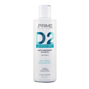 شامپو ضد شوره D2 پریم برای پوست سر خشک | Prime D2 250ml