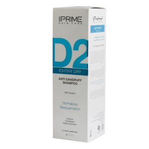 شامپو ضد شوره D2 پریم برای پوست سر خشک | Prime D2 250ml
