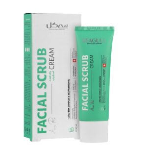 کرم اسکراب پاک کننده سی‌گل | لایه‌بردار و پاک‌کننده عمیق پوست | Seagull Facial Scrub