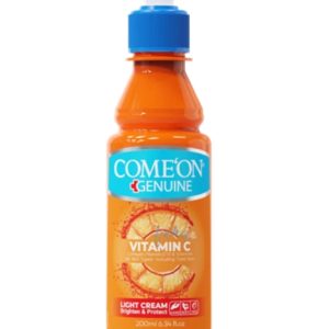 کرم مرطوب‌کننده ویتامین C کامان | روشن‌کننده و آبرسان قوی | Come'on Vitamin C Cream