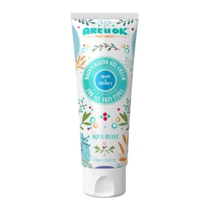 کرم ژل آبرسان آریو اکی روغن هسته انگور | مرطوب‌کننده و آنتی‌اکسیدان | AREUOK Gel Cream