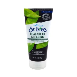 اسکراب پاک‌کننده جوش سرسیاه سنت آیوز | چای سبز و سالیسیلیک اسید | St. Ives Blackhead Clearing Scrub
