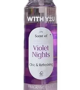 اسپری بدن ویت یو Violet Nights | رایحه خنک و شاداب و گل های وحشی