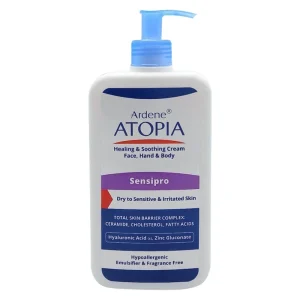 کرم مرطوب کننده و التیام بخش آردن آتوپیا Sensipro ۵۰۰ میل پمپی