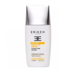 ضد آفتاب فلوئید اریکه SPF50 بی‌رنگ و فاقد چربی 50ml