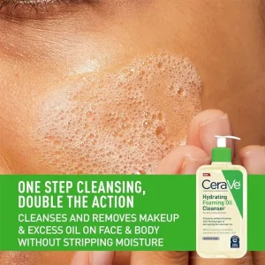 فوم شستشو روغنی مدل hydrating Foaming oli cleanser 236 میل