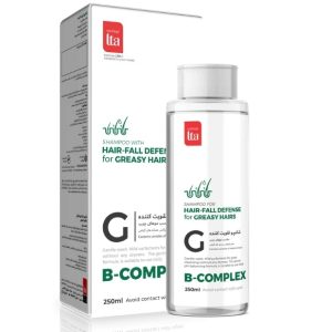 شامپو تقویت کننده و ضد ریزش مو التا مدل G مخصوص موهای چرب ۲۵۰ میل | حاوی ویتامین B-Complex