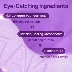 پچ زیر چشم مدل nad+collagen +9